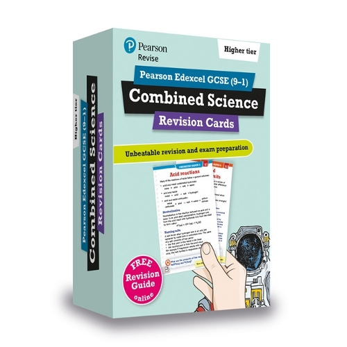 Pearson REVISE Edexcel GCSE Combined Science Higher Revision Cards