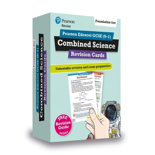 Pearson REVISE Edexcel GCSE Combined Science Foundation Revision Cards