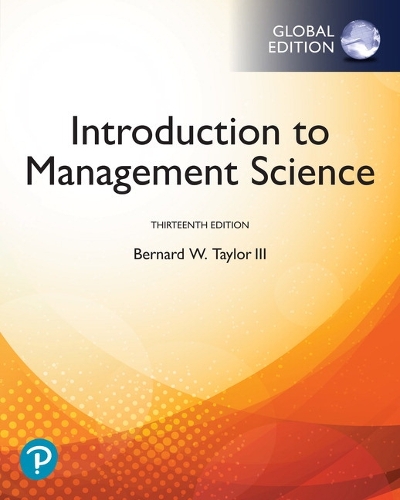 Introduction to Management Science, Global Edition (Paperback)