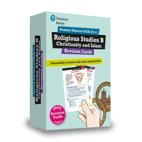 Pearson REVISE Edexcel GCSE Religious Studies Christianity & Islam Revision Cards (with free online Revision Guide) - 2023 and 2024 exams - Revise Edexcel GCSE Religious Studies 16