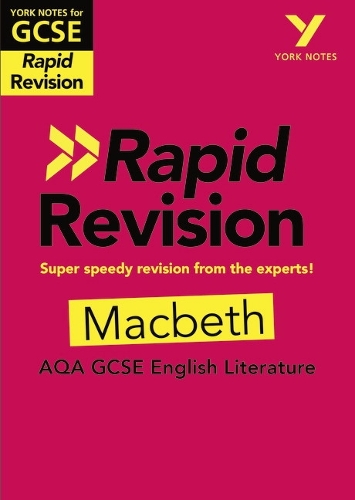York Notes RAPID AQA GCSE (Revision Guide) Macbeth - for 2026, 2027 ...