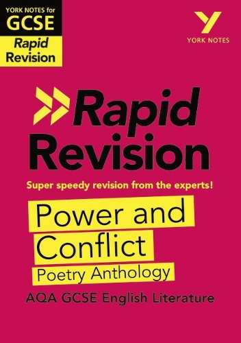 York Notes For Aqa Gcse 9 1 Rapid Revision Power And Conflict Aqa Poetry Anthology Catch Up Revise And Be Ready For 21 Assessments And 22 Exams By David Grant Waterstones