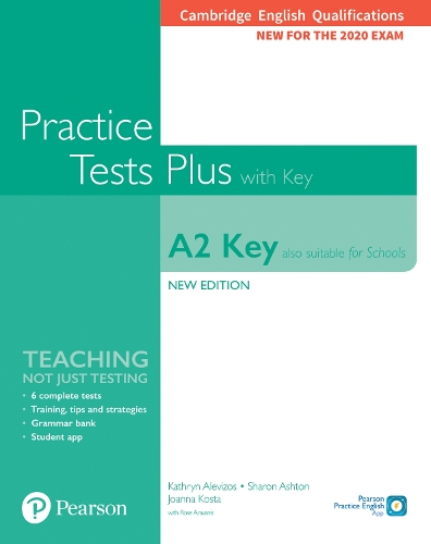 Cambridge English Qualifications: A2 Key (Also suitable for Schools) New Edition Practice Tests Plus Student's Book with key - Practice Tests Plus (Paperback)