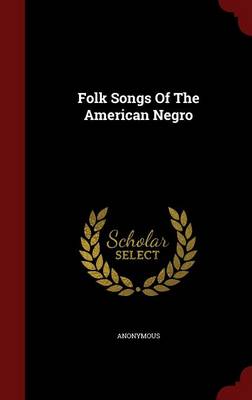 Folk Songs of the American Negro (Hardback)