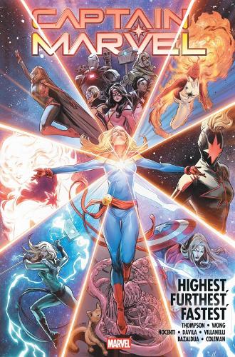 Marvel Comics Captain Marvel, Highest, Furthest, Fastest Omnibus
