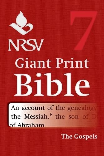 NRSV Giant Print Bible: Gospels Volume 7 (Paperback)