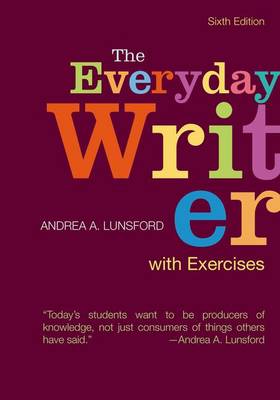 The Everyday Writer with Exercises (Spiral bound)