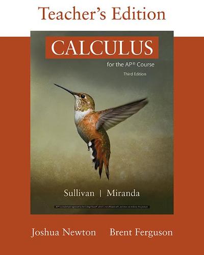 Teacher's Edition of Calculus for the AP (R) Course (Hardback)