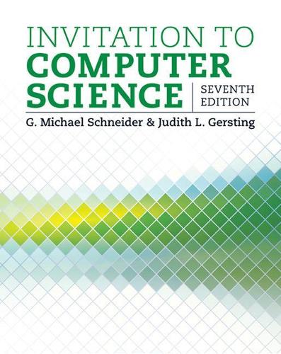 Invitation to Computer Science, Loose-Leaf Version