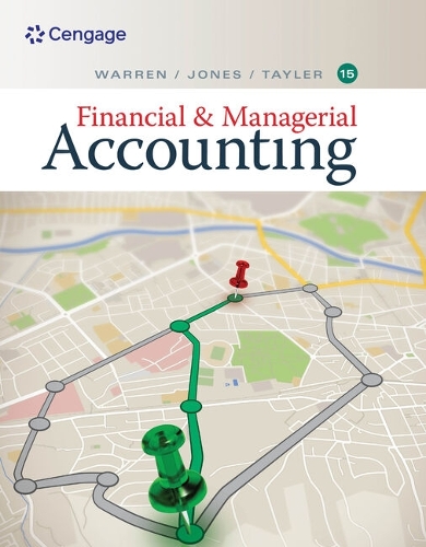 Working Papers, Chapters 15-28 for Warren/Jones/Tayler's Financial & Managerial Accounting (Paperback)
