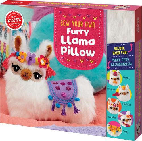 Sew Your Own Furry Llama Pillow By Editors Of Klutz Waterstones