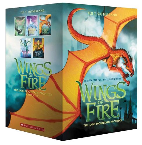 Scholastic Us Wings Of Fire The Jade Mountain Prophecy (Box Set)