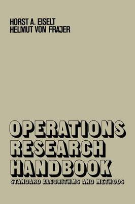 Operations Research Handbook 1977: Standard Algorithms and Methods with Examples (Paperback)