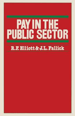 Pay in the Public Sector (Paperback)