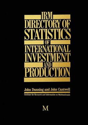 IRM Directory of Statistics of International Investment and Production (Paperback)