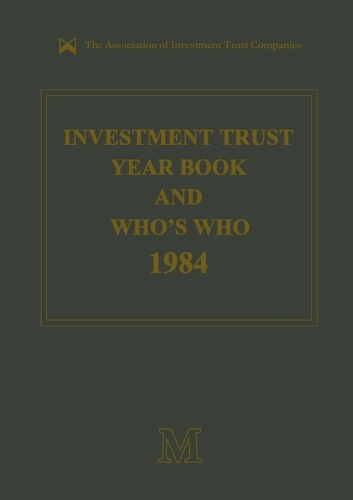 Investment Trust Year Book & Who's Who 1984 (Paperback)
