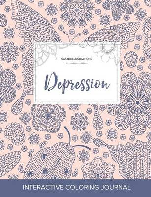 Adult Coloring Journal: Depression (Safari Illustrations, Ladybug) (Paperback)
