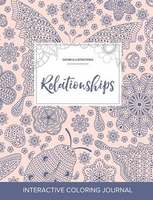 Adult Coloring Journal: Relationships (Safari Illustrations, Ladybug) (Paperback)