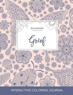 Adult Coloring Journal: Grief (Pet Illustrations, Ladybug) (Paperback)