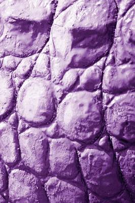 Alive! Crocodile Skin - Violet Duotone - Photo Art Notebooks (6 X 9 Series) (Paperback)