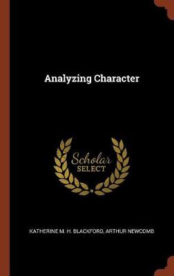 Analyzing Character (Hardback)