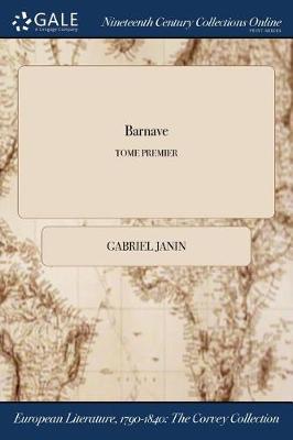Barnave; Tome Premier (Paperback)