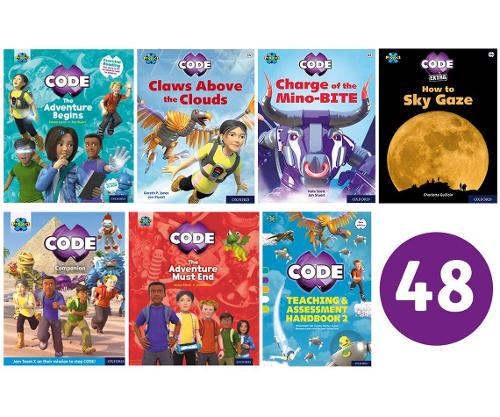 Project X CODE Turquoise-Lime Book Bands Oxford Levels 7-11
