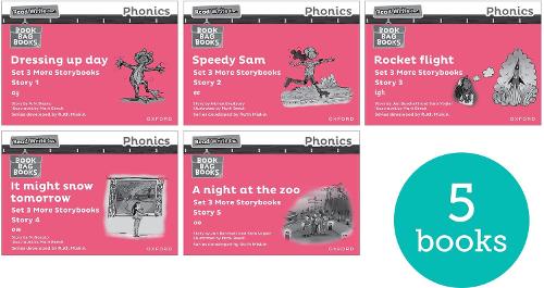 Read Write Inc. Phonics: Pink Set 3 More Black & White Storybooks (Pack ...