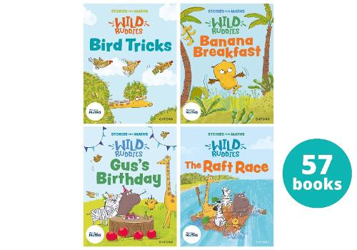 Stories for Maths: EYFS: Wild Buddies (57 book pack) by Giles Clare ...