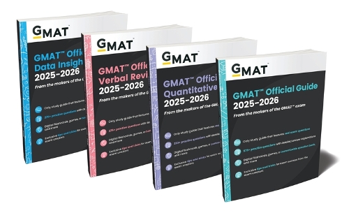 GMAT Official Guide 2025-2026 Bundle by GMAC (Graduate Management