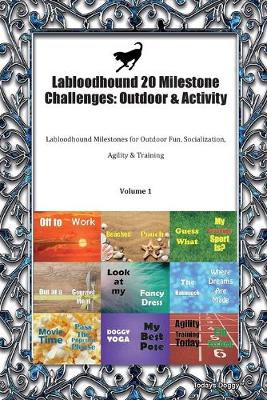 Labloodhound 20 Milestone Challenges: Outdoor & Activity Labloodhound Milestones for Outdoor Fun, Socialization, Agility & Training Volume 1 (Paperback)