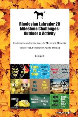 Rhodesian Labrador 20 Milestone Challenges: Outdoor & Activity Rhodesian Labrador Milestones for Memorable Moments, Outdoor Fun, Socialization, Agility, Training Volume 3 (Paperback)