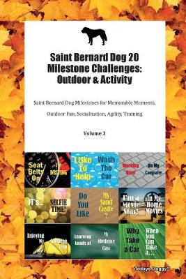 Saint Bernard Dog 20 Milestone Challenges: Outdoor & Activity Saint Bernard Dog Milestones for Memorable Moments, Outdoor Fun, Socialization, Agility, Training Volume 3 (Paperback)