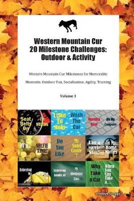 Western Mountain Cur 20 Milestone Challenges: Outdoor & Activity Western Mountain Cur Milestones for Memorable Moments, Outdoor Fun, Socialization, Agility, Training Volume 3 (Paperback)