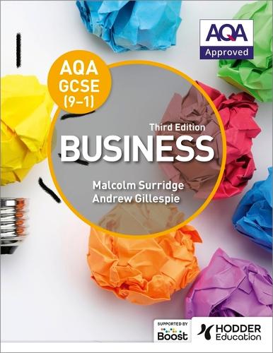 Malcolm Surridge Aqa Gcse (9-1) Business, Third Edition