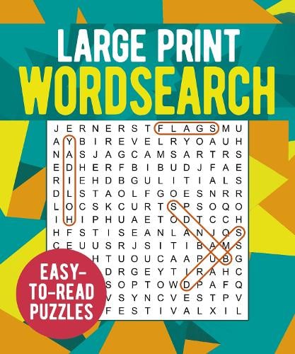 Large Print Wordsearch by Eric Saunders | Waterstones