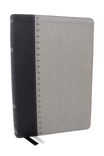 Alexander Maclaren Study Bible: Encouragement and Insights for a Christ-Centered Life (NKJV, Black/Gray Leathersoft, Comfort Print) (Leather / fine binding)