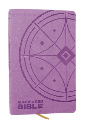 NKJV Armor of God Bible, Purple Leathersoft (Children’s Bible, Red Letter, Comfort Print, Holy Bible): New King James Version (Leather / fine binding)