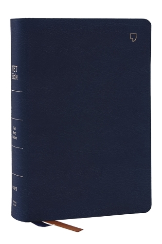 NET Bible, Full Notes Edition (NET, Blue Leathersoft, Comfort Print, Thumb Indexed): Holy Bible (Leather / fine binding)