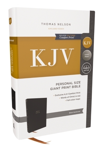KJV Holy Bible: Personal Size Giant Print, Hardcover, Red Letter, Comfort Print: King James Version (Hardback)