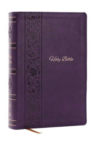KJV Holy Bible: Personal Size Giant Print, Purple Leathersoft, Red Letter, Comfort Print: King James Version (Leather / fine binding)