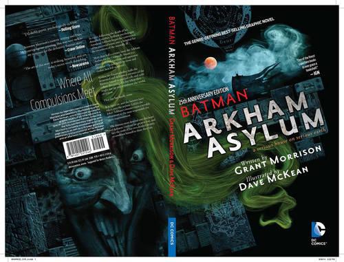 Batman: Arkham Asylum 25th Anniversary by Grant Morrison, Dave McKean |  Waterstones