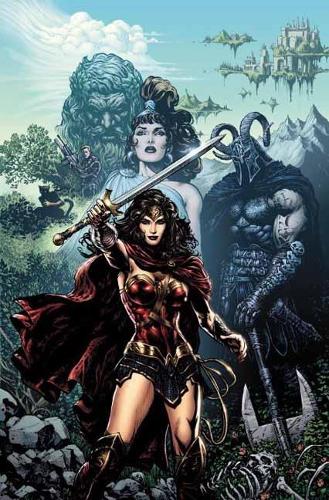 Cover Wonder Woman The Rebirth Deluxe Edition Book 1  (Hardback)