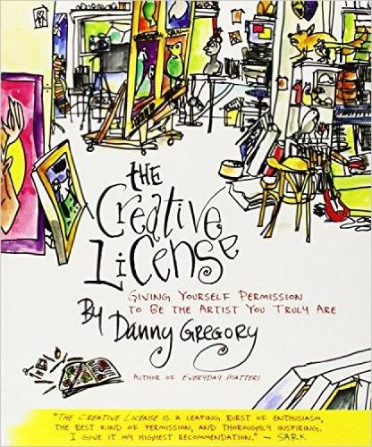 Book cover of The Creative License