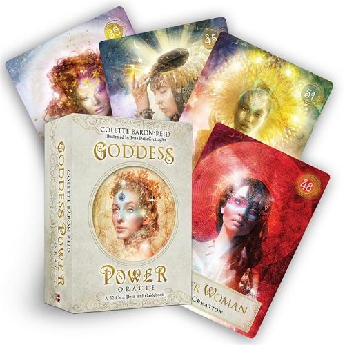 Goddess Power Oracle (Standard Edition): A 52-Card Deck and Guidebook — Goddess Love Oracle Cards for Healing, Inspiration and Divination