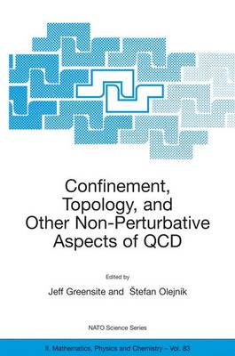 Confinement, Topology, and Other Non-Perturbative Aspects of QCD - NATO Science Series II 83 (Hardback)