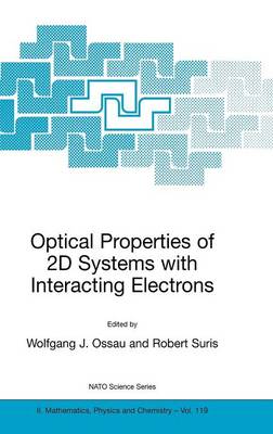 Optical Properties of 2D Systems with Interacting Electrons - NATO Science Series II 119 (Hardback)