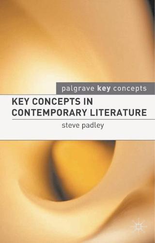 Key Concepts in Contemporary Literature - Palgrave Key Concepts: Literature (Paperback)
