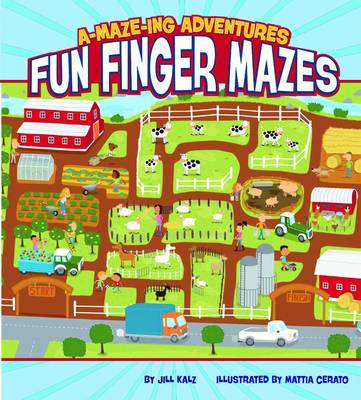 A-maze-ing Adventures: Fun Finger Mazes (Paperback)