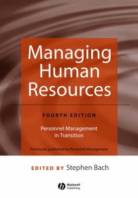 Managing Human Resources: Personnel Management in Transition (Paperback)